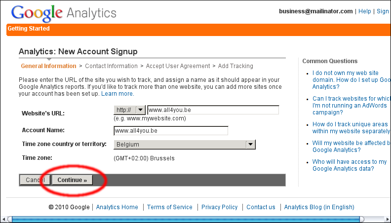 Google Analytics